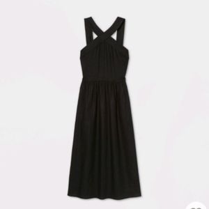 Women's Sleeveless Linen Dress